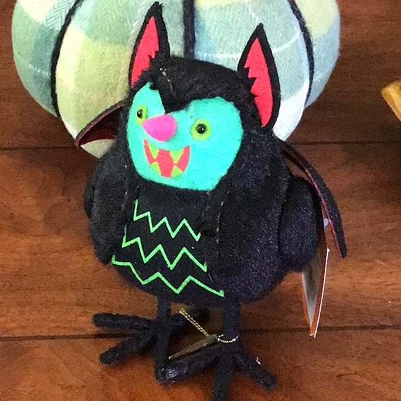 Target Other - Target Hyde & EEK! Halloween Black Bat Felt Fabric Bird “Batrick”